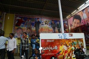 Brahmotsavam Hungama at RTC X Roads